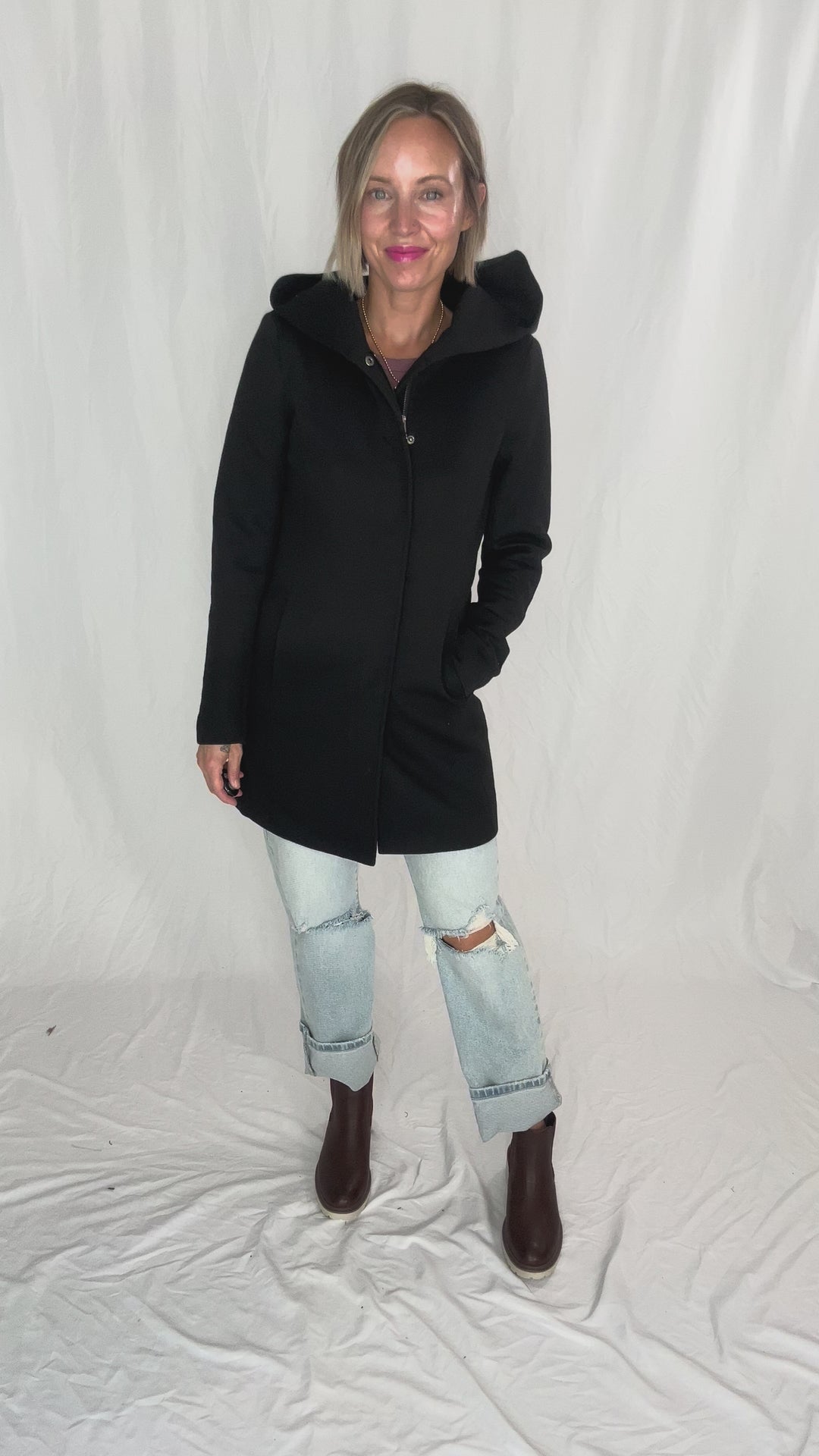 ONLY Alison Coat- BLACK