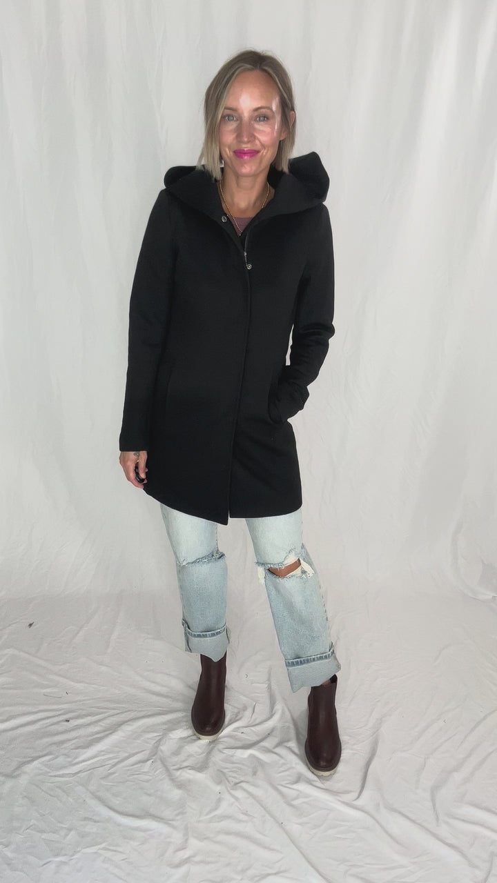 ONLY Alison Coat- BLACK