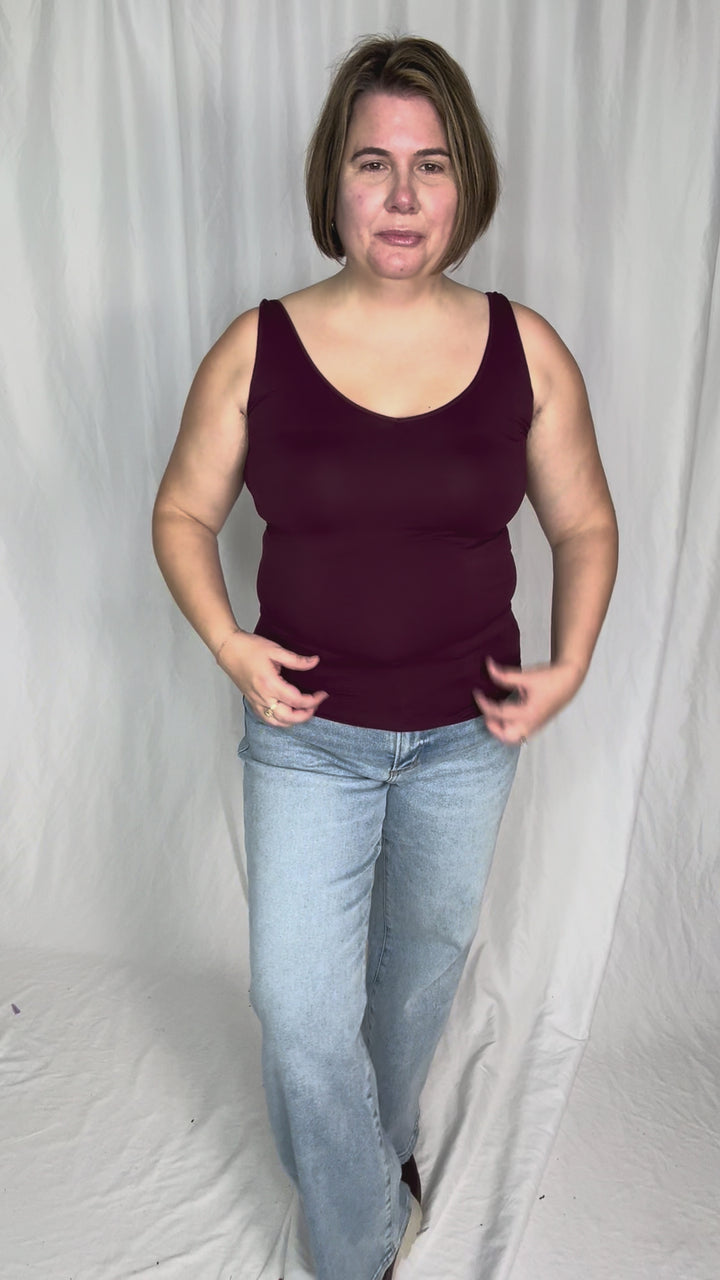 NIKIBIKI Reversible Tank Top- FIG