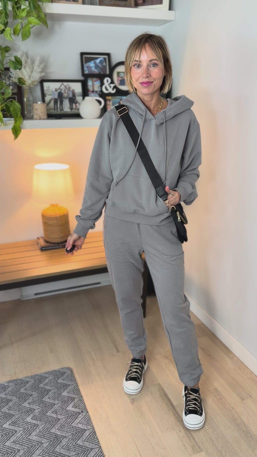 Harper Moon Crossbody- BLACK