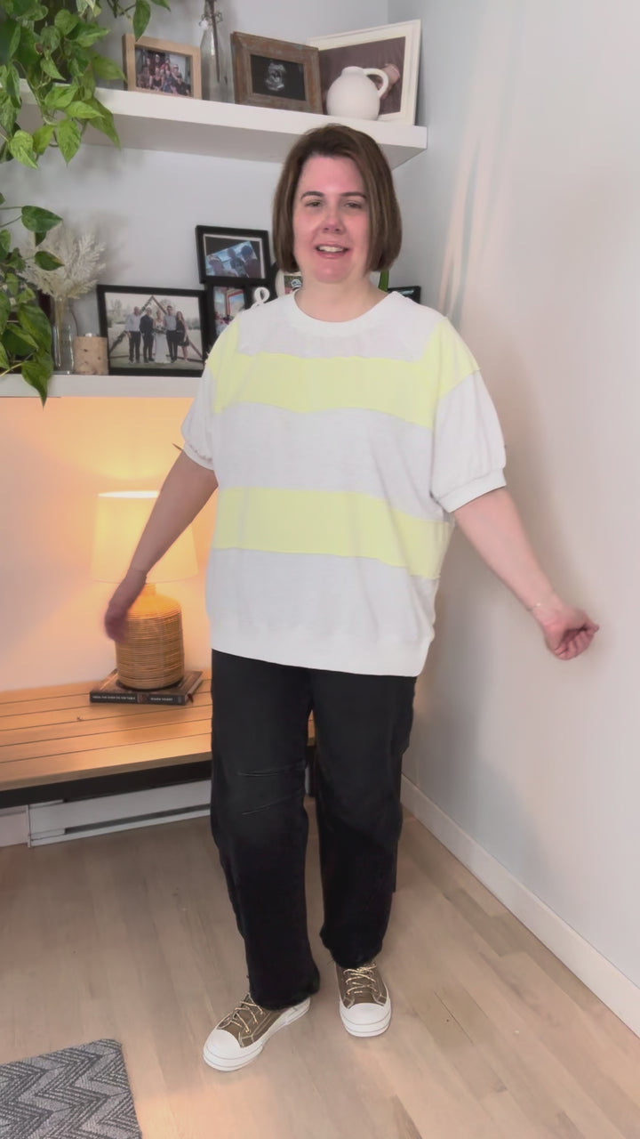 River Rugby Short Sleeve Pullover- LIGHT HEATHER GREY