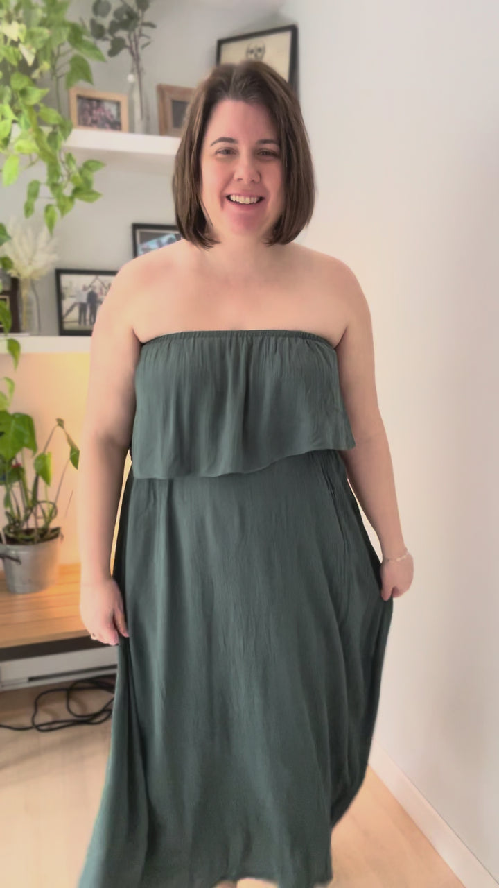 Serena Tiered Maxi Dress- ASH JADE