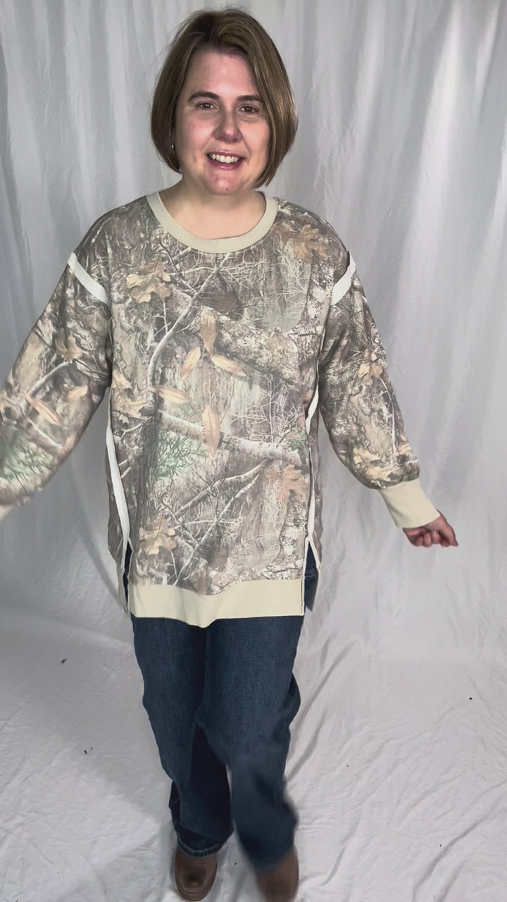 Codee Camo Classic Crewneck Pullover