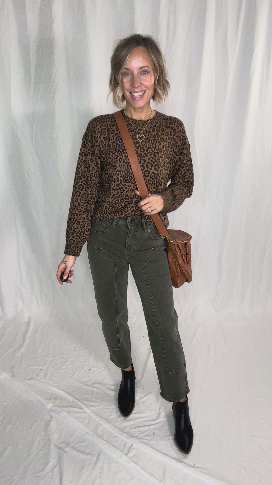 Megan Sling Bag- BROWN