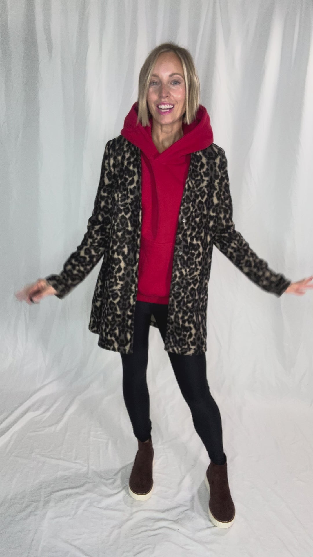 VERO MODA Katherine Jacket- LEOPARD-FINAL SALE