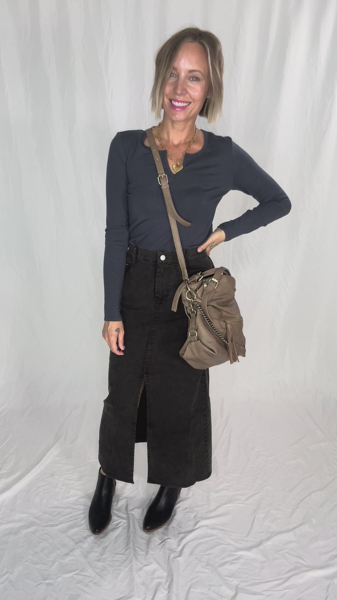 Avery Ultra Soft Basic Long Sleeve- TEAL