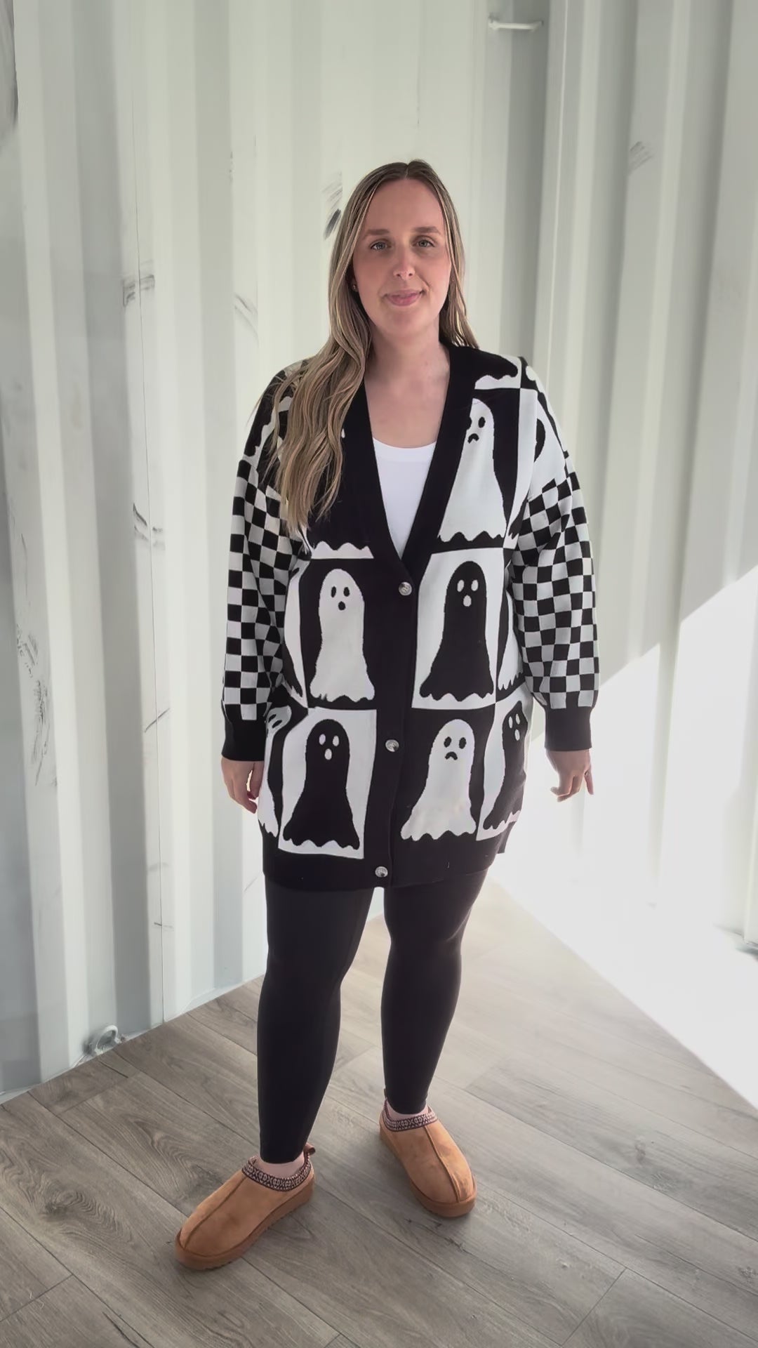 AMPERSAND Ghouls Night Out Oversized Cardigan