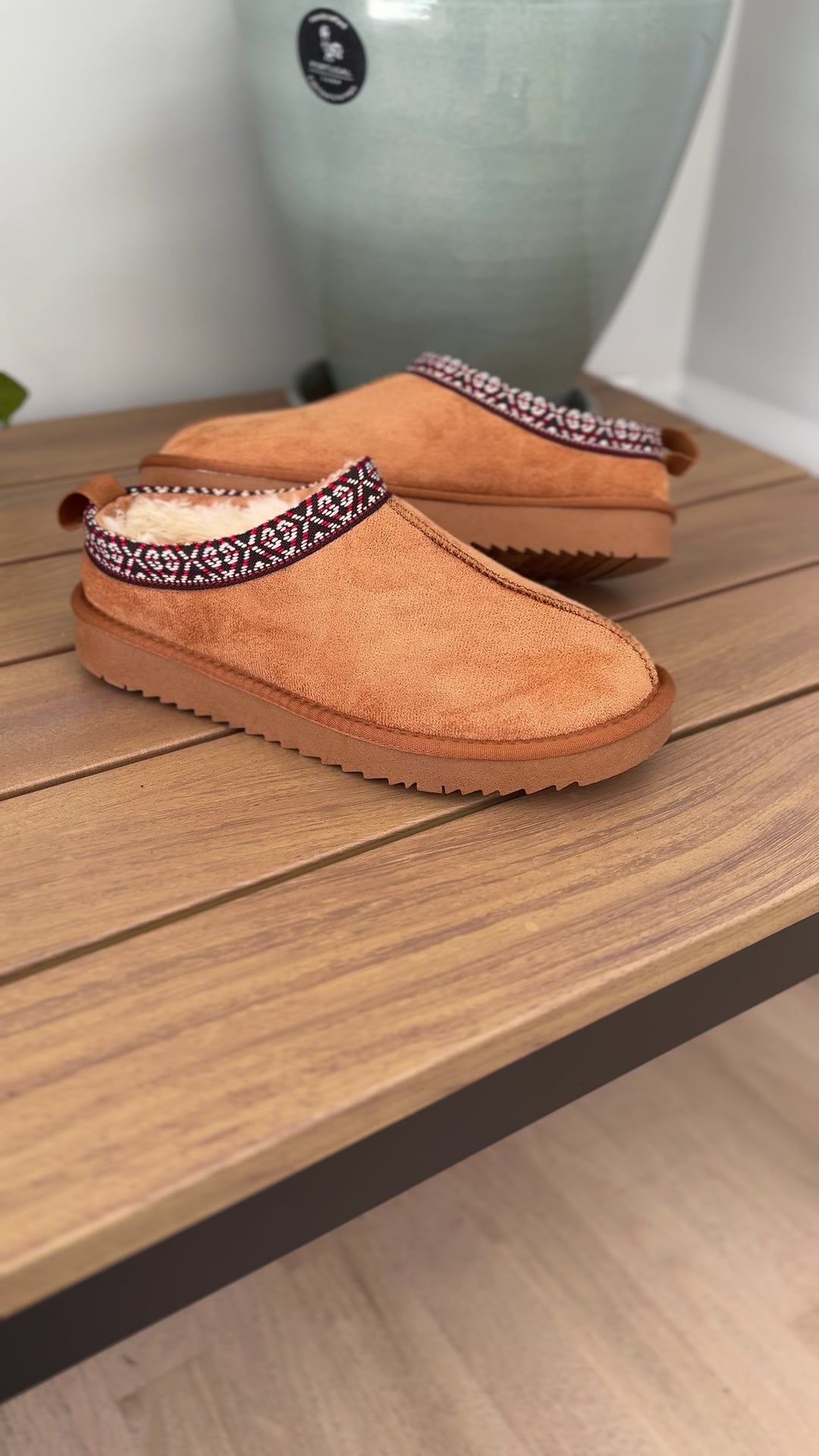 Tazzy Slip On Shoe- TAN
