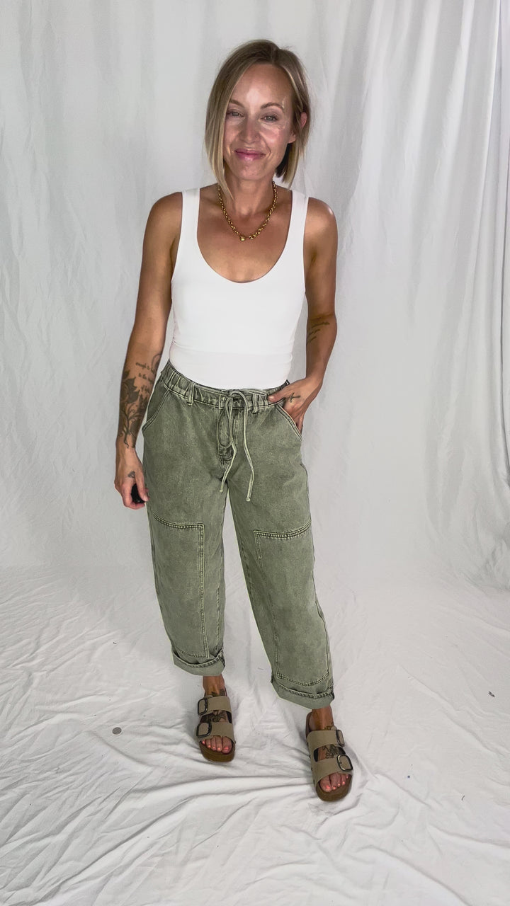Justina Seamless Tank Top- WHITE