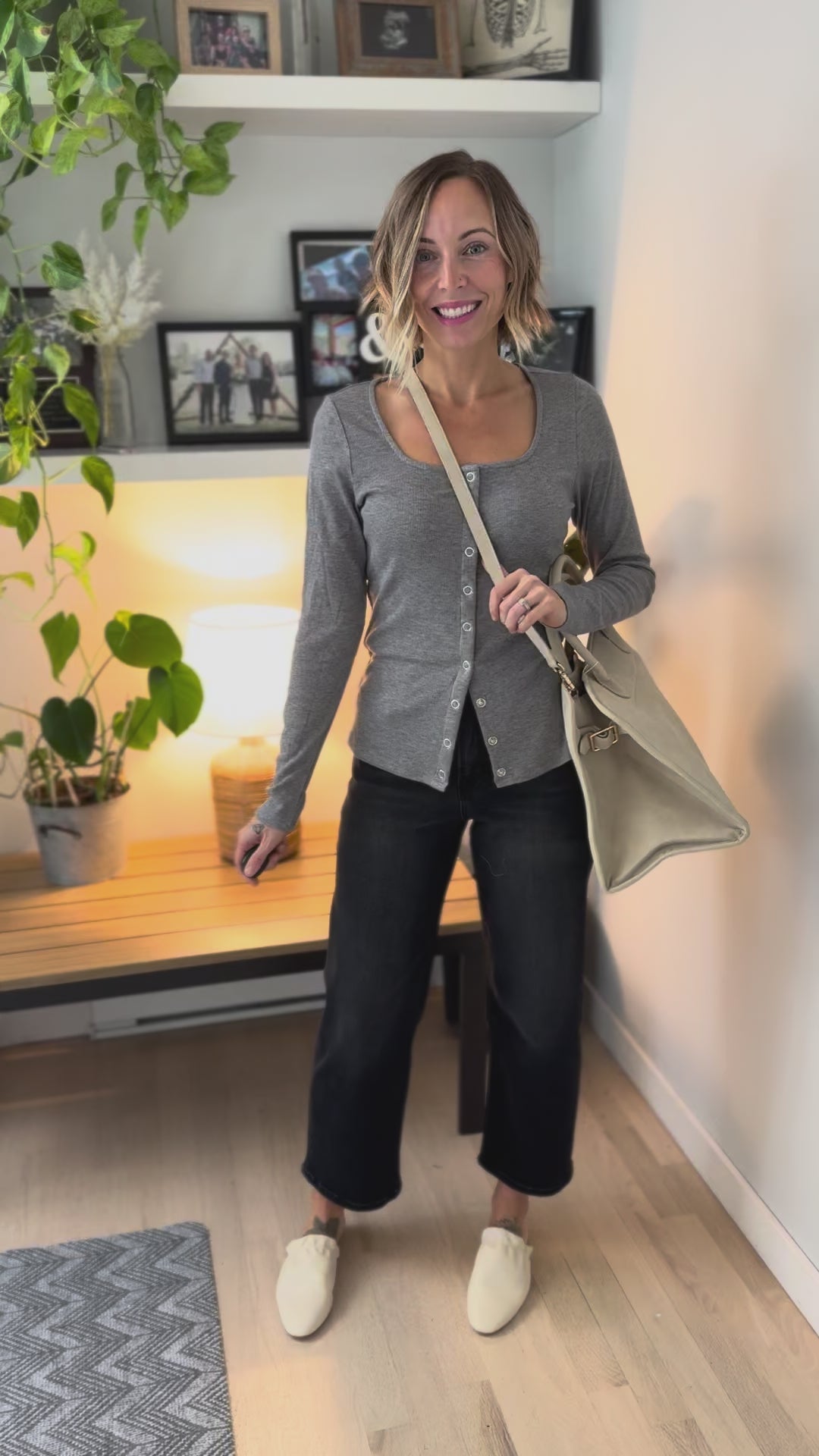 Nirvana Nubuck Tote- OAT