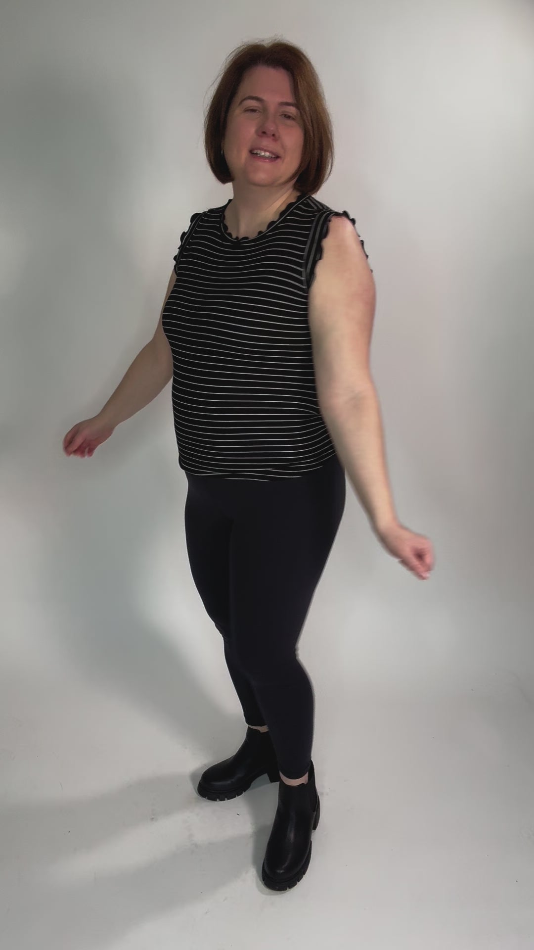 MONO B Tatum High Waist Legging- BLACK-FINAL SALE