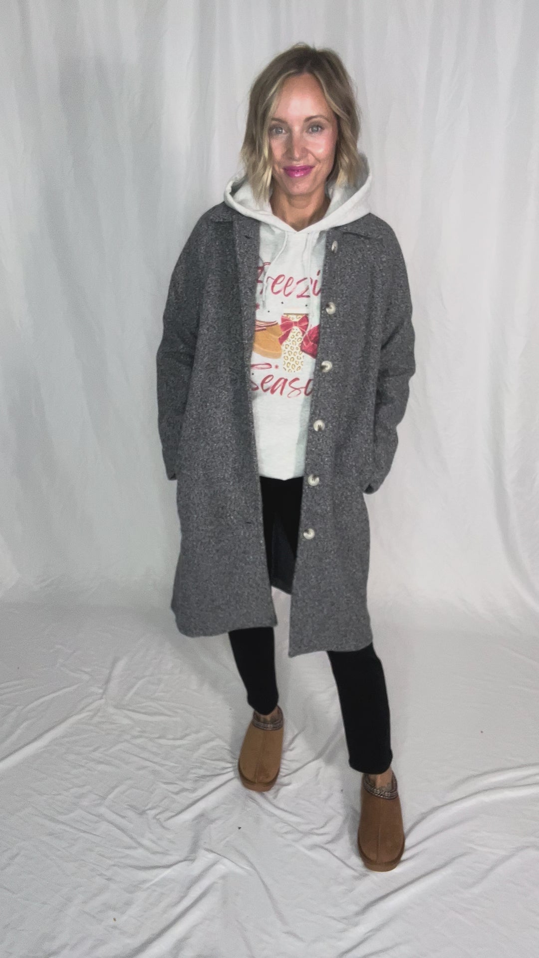 Freezin' Season Graphic Hoodie
