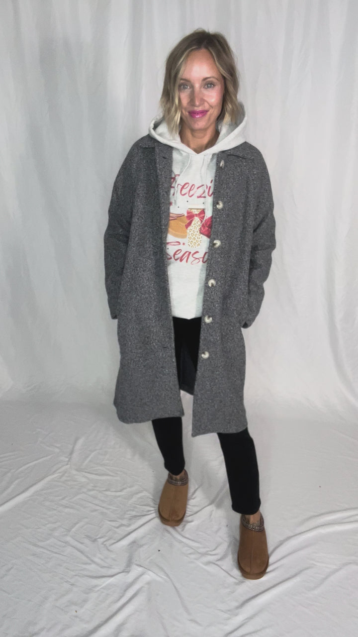 Freezin' Season Graphic Hoodie