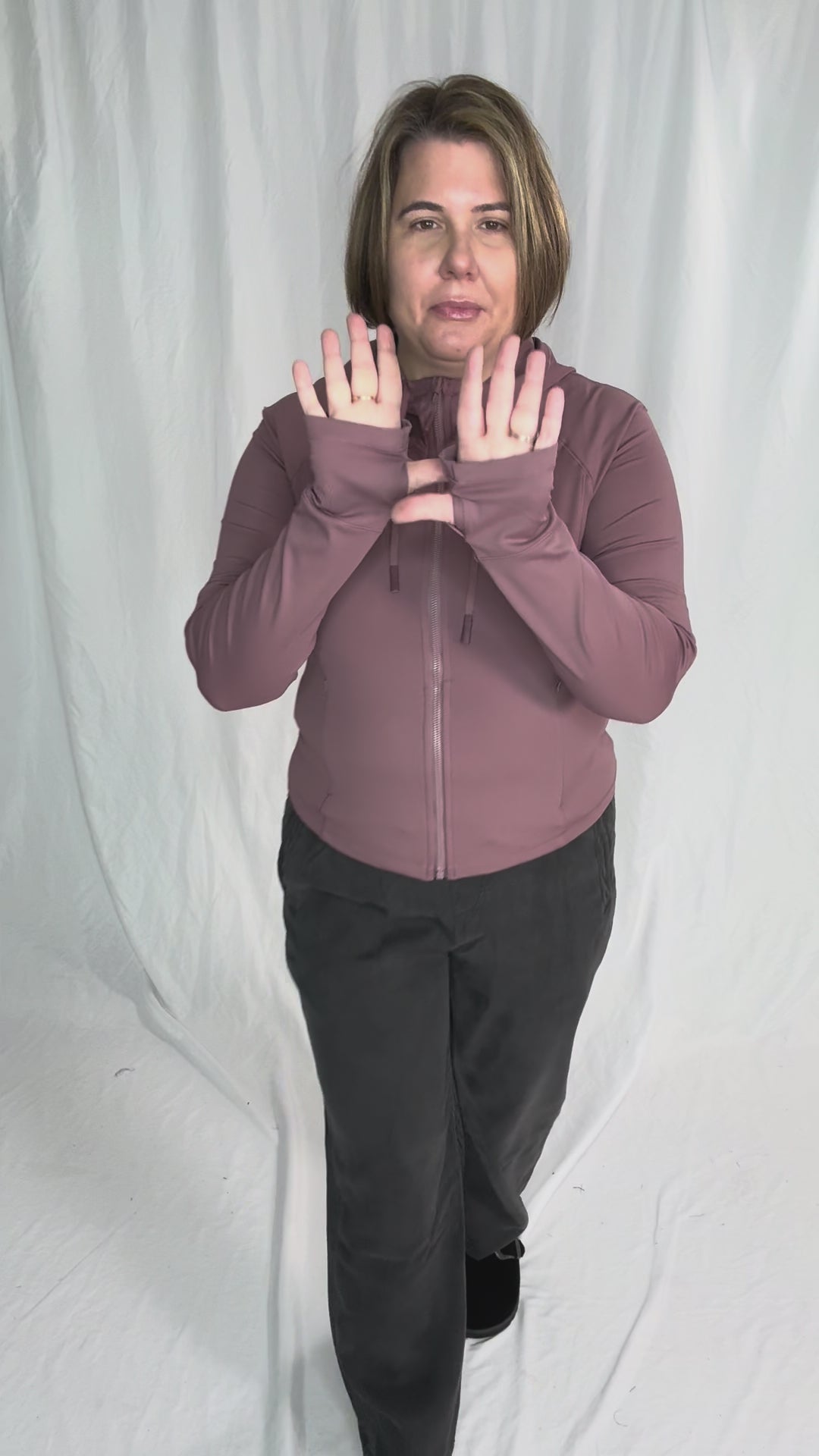 MONO B Velocity Active Jacket- ROSE TAUPE