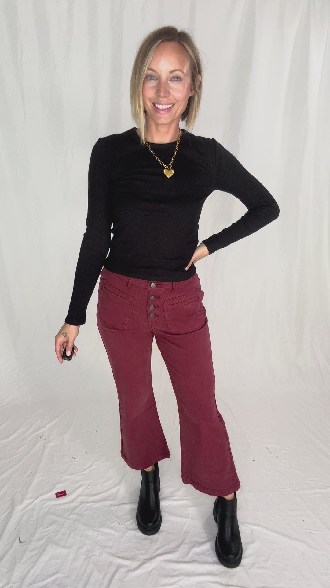 ONLY Easy Ribbed Long Sleeve- BLACK