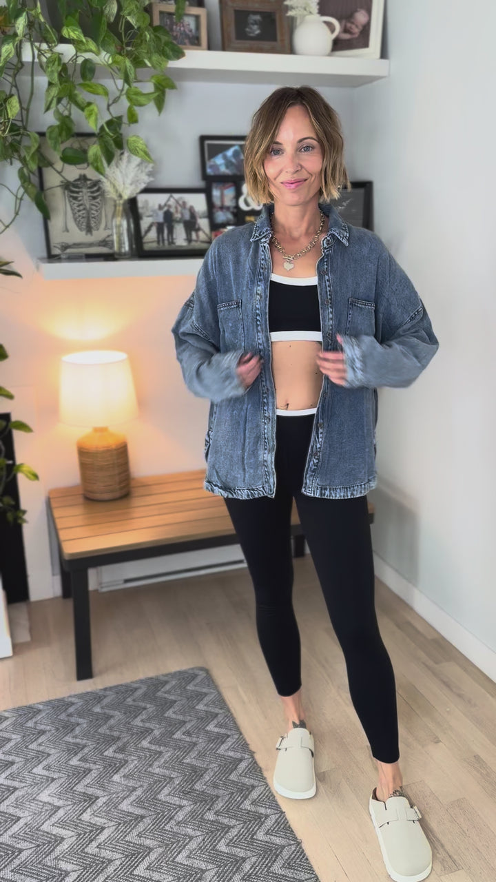 Rustic Chambray Button Down